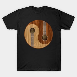 Yin Yang Guitar T-Shirt